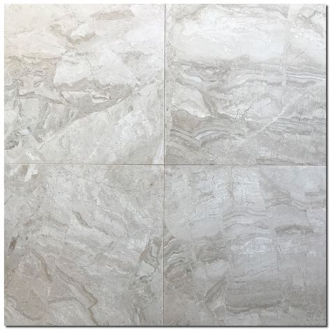 1448 18x18 Breccia Bianco Marble Tile Honed Stonex Tile Company