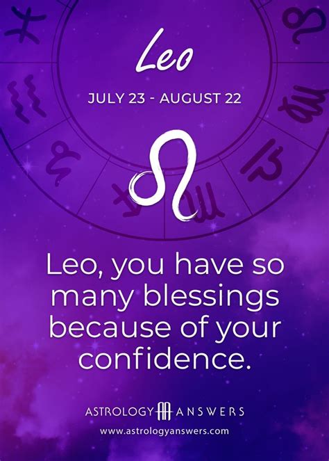 Pin On Leo Facts Leo Horoscopes