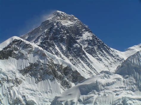 Everest And South Col Viewed From The Summit Of Kala Pattar