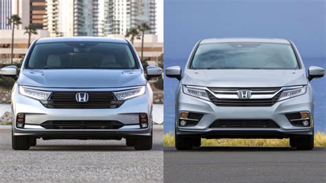 The 2021 honda odyssey in japan features a new nose with an array of horizontal slats. 2021 Honda Odyssey vs Old Honda Odyssey - YouTube