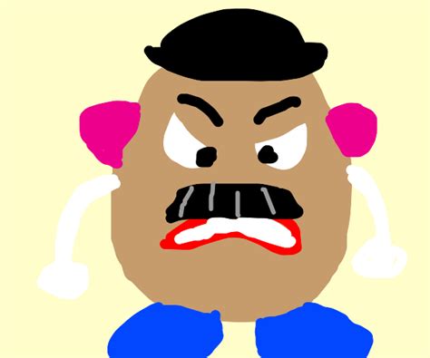 Angry Mr Potato Head Drawception