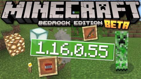 Minecraft Beta 116055 Xbox Onewindows 10android