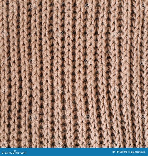 Knitted Background Knitted Texture Knitting Pattern Of Wool Knitting