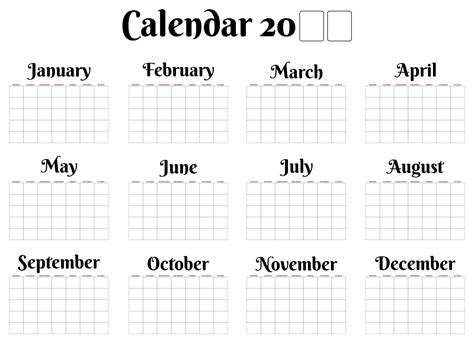 4 Best Images Of Easy To Use Printable Calendars Free Printable