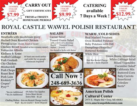 Celebrate easter in poland or bring a bit of poland into your own easter traditions. Catering Menu 2017