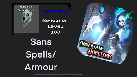 Roblox Undertale Dungeons Sans Spells Huge Thnaks To Gryazevaleksandr