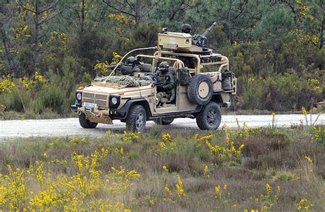 A Vehicle Of The French Army Special Forces Brigade Brigade Des Forces