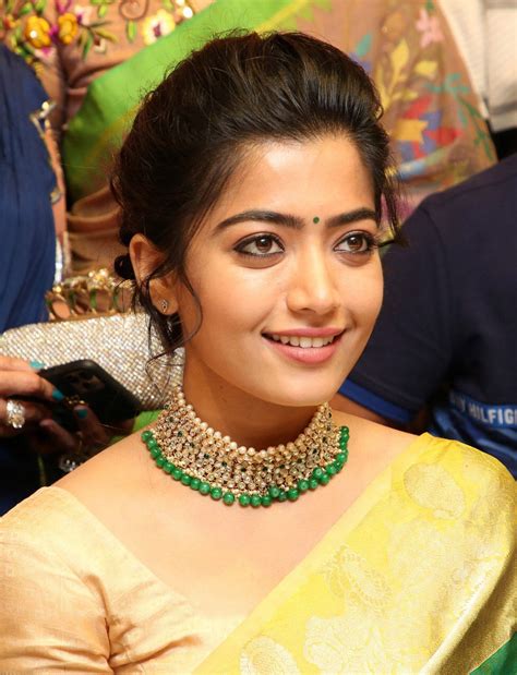I love it when it's all about performing. Rashmika Mandanna New Saree Pics - HD | Latest Indian ...