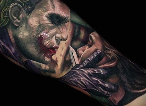 Do You Like The Joker From Batman Check Out These Awesome Joker Tattoos