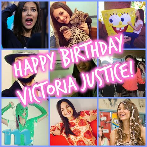 Victoria Justices Birthday Celebration Happybdayto