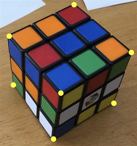 Python OpenCV Recognizing The Orientation Of A Cube In A 2D Image