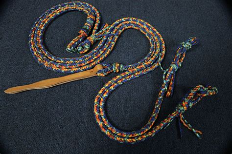 Check spelling or type a new query. Custom Paracord 8-Strand Round Braid Romal Reins With Popper - Sunrise, Denim, Oceans On Fire ...