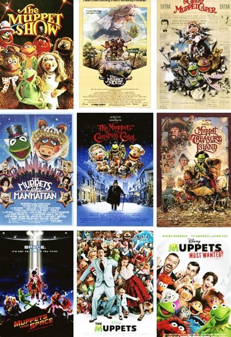 The Muppet Movies I Have All 8 Movies On Dvd And I Also Have The