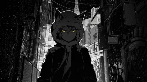 Download Anime With A Hoodie Dark Aesthetic Anime Pfp Wallpaper