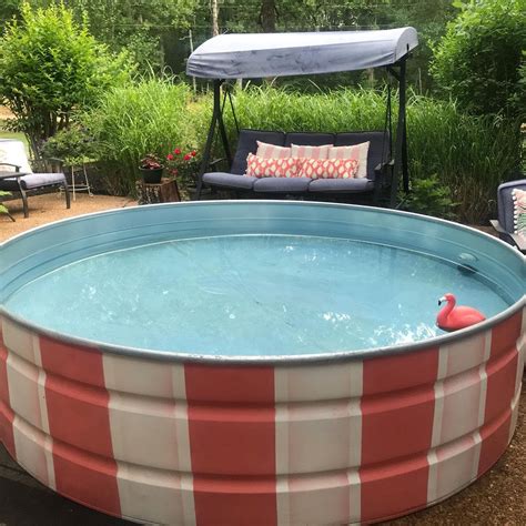 Clever And Functional Stock Tank Pool Ideas In Stock Tank