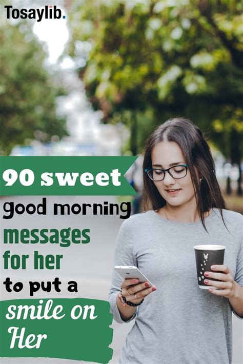 Good morning message to make her smile • good morning my sweet girl. 90 Sweet Good Morning Messages for Her to Put a Smile on ...