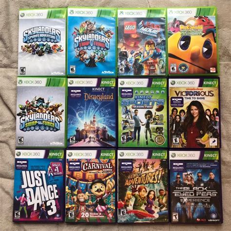 This Listing Is For One 12 Separate Xbox 360 Video Games All Games