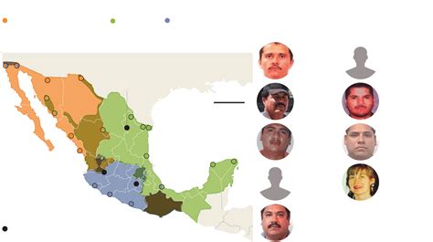 El Mapa Del Narcotráfico En México Los Cárteles Que Dominan En 2021