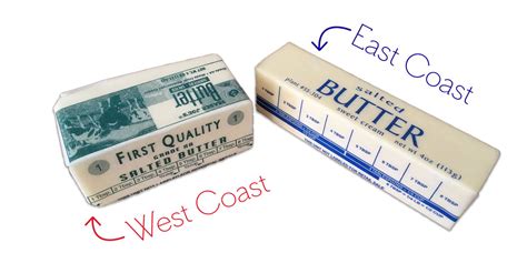 East Vs West Coast Butter Whats The Difference Butterie