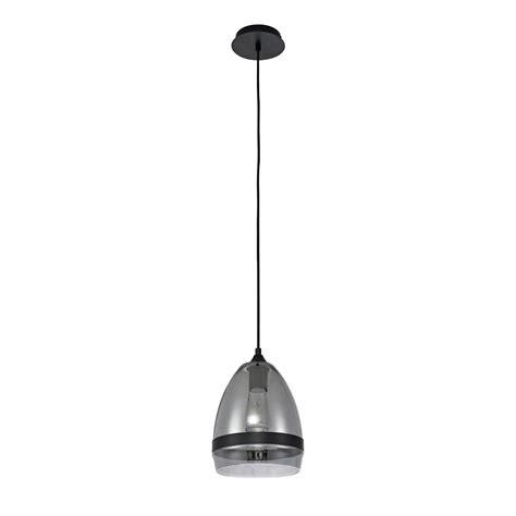 large pendant cone 1 light matt black lighting company uk