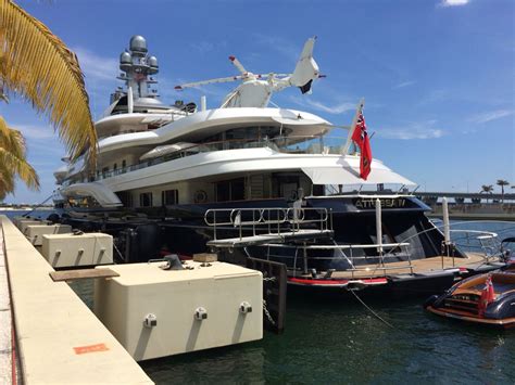 Dennis Washington 91 Ft Yacht Atessa Iv Docked In Miami Check Out