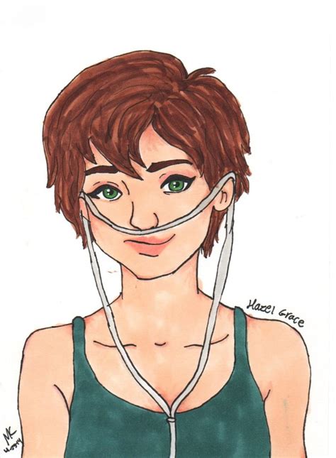 Hazel Grace From The Fault In Our Stars Re Drawn By Mikayla This Is