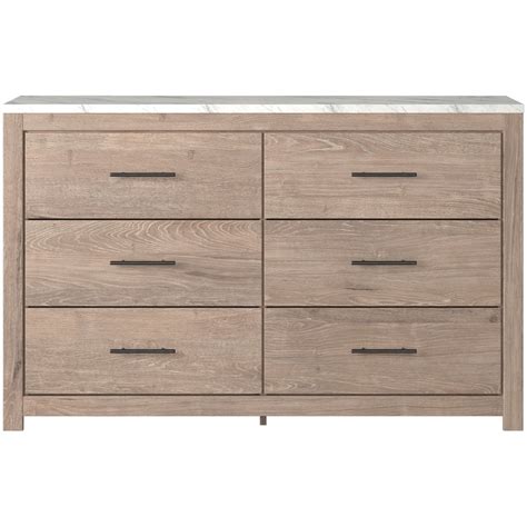 Signature Design By Ashley Senniberg B1191 31 Dresser With Faux Marble