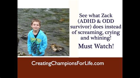 How Zack - Age 10, ADHD & ODD (oppositional defiant disorder