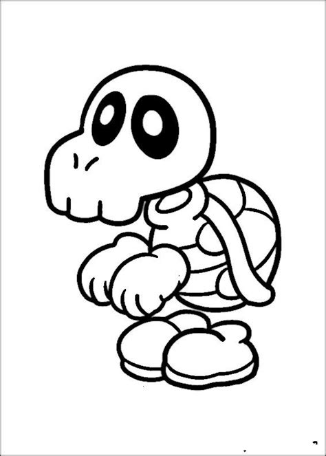 Kleurplaat Mario Bros 12 Kleurplaten, Kleurboek, Kleurplaten voor