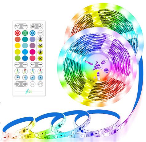 Wifi Rgb Dream Color Led Smart Strip Light Kit Dapat Dikendalikan