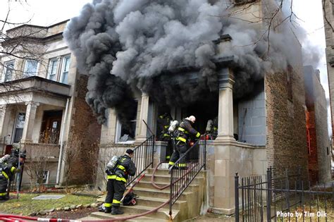 Chicago Firefighters Make Dramatic Rescues At Structure