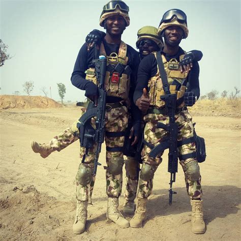 Nigerian Troops In The Southern Regions Of The Republic Of Tchad