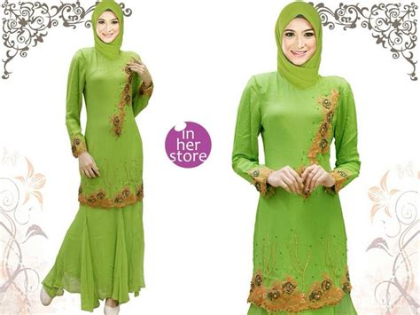 Baju kurung moden cantik dan terkini end 1 17 2021 9 kara kebaya batik code kr47 habra fashion gallery sumber : Baju Kurung Malaysia by InHerStore - Warrohmah Series ...