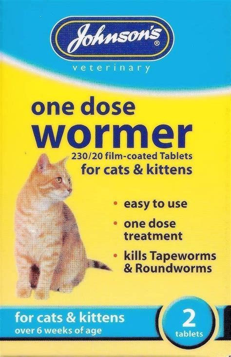 Sipw Cat Kitten One Dose Wormer Tablet Or Worming Granules Roundworm