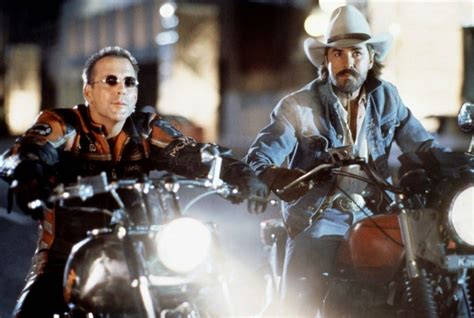 Don Johnson And Mickey Rourke In Harley Davidson And The Marlboro Man