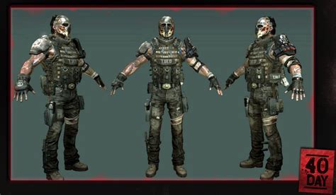 Army Of Two Future Soldier Concept Art Characters