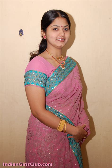Telugu Aunty In Pink Saree Indian Girls Club