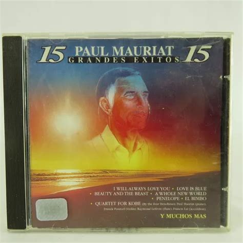Cd 717 Paul Mauriat 15 Grandes Éxitos Paul Mauriat MercadoLibre