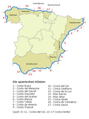 4 weiterhin die folgenden spanien karte städte haben wir unter die lupe genommen. Spanien - Reiseführer auf Wikivoyage