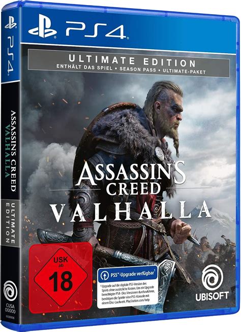 Sony Assassins Creed Valhalla Ultimate Edition PS4 USK18 Amazon Co
