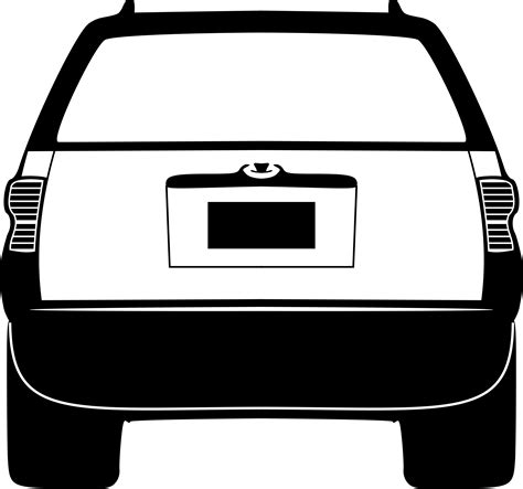 Car Back Clipart Png Clip Art Library
