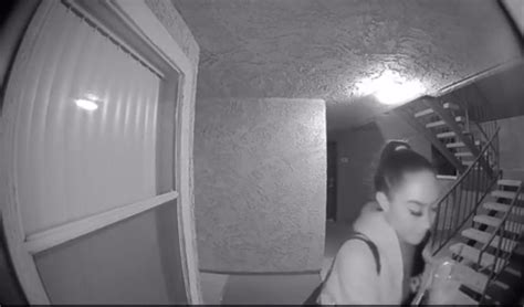 Security Camera Footage Tiktok Woman Shares Eerie Video Of Apartment