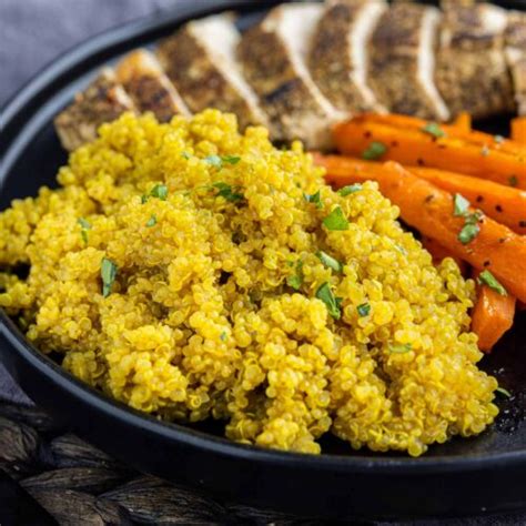 Turmeric Spiced Quinoa Recipe Home Made Interest