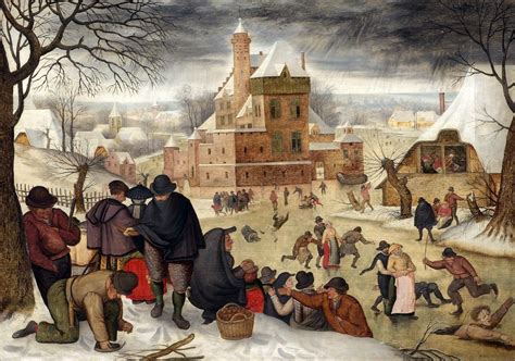 Winter Landscape With Skaters Pieter Bruegel The Younger Brueghel