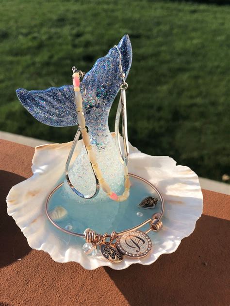 Mermaid Jewelry Dish Ring Holder Trinket Dish Etsy