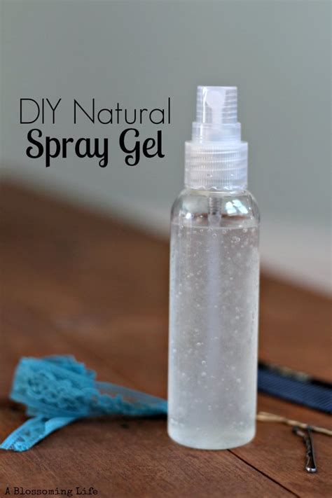 Give your curls body, definition, and shape with these stellar hair products. DIY Natural Spray Gel - A Blossoming Life