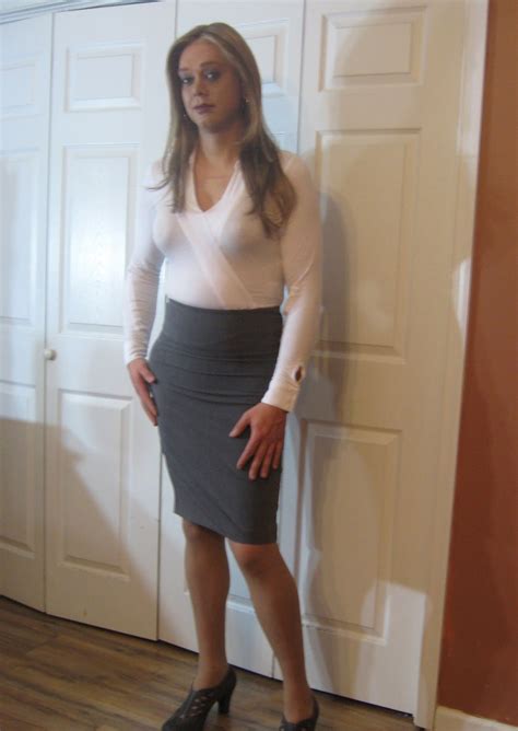 Tgirls On Flickr Alexis Ready For The Office