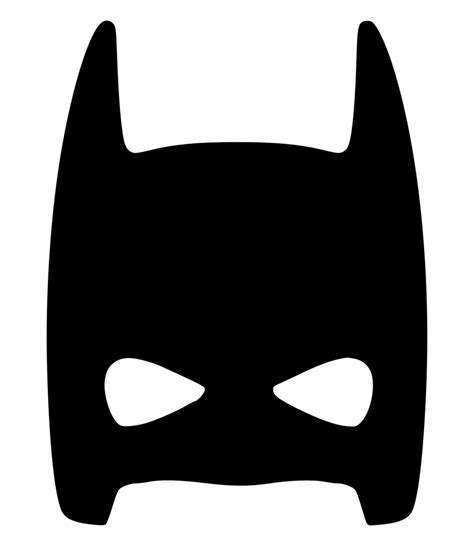 Free Batman Mask Silhouette Download Free Batman Mask Silhouette Png