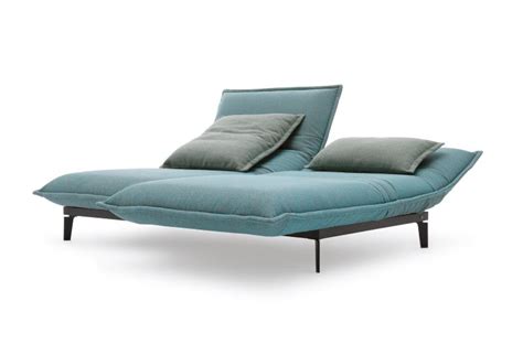 Himolla zero stress swivel recliner leather chair and matching 2 seater sofa. Sofa von Rolf Benz auf der IMM Cologne - Design Möbel