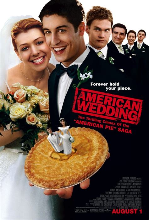 The whole gang are back and as close as ever. Happyotter: AMERICAN WEDDING (2003)